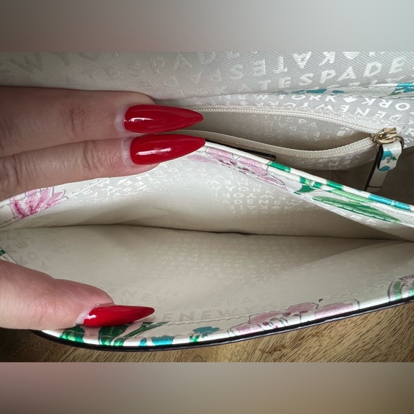 Kate Spade Laurel Way Hummingbird Floral Large Carsen Crossbody Bag LIKE NEW - Picture 9 of 9